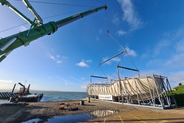 Large boat mould component Large boat mould component